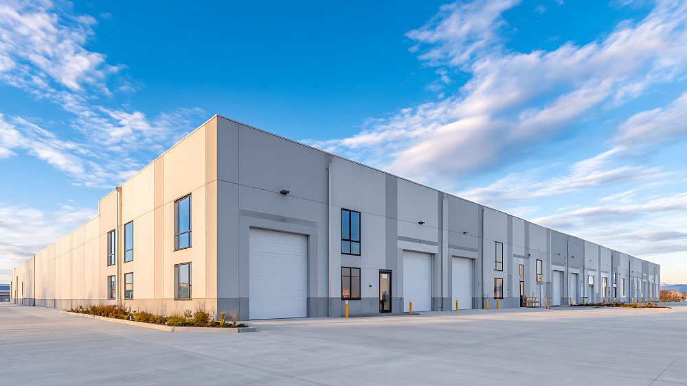Warehouse and industrial facility exterior